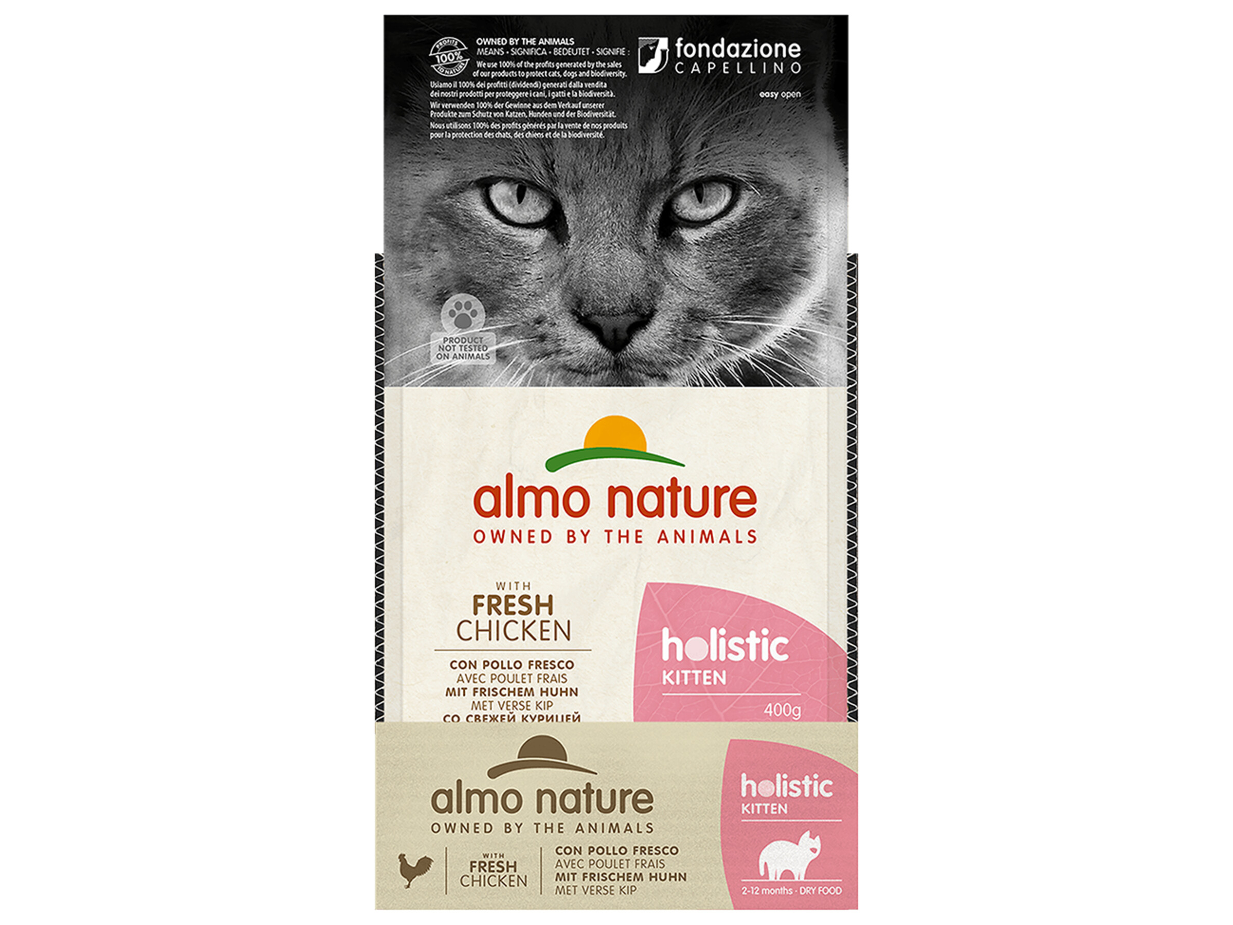 Holistic Cats 400 g Kip + Rijst 2