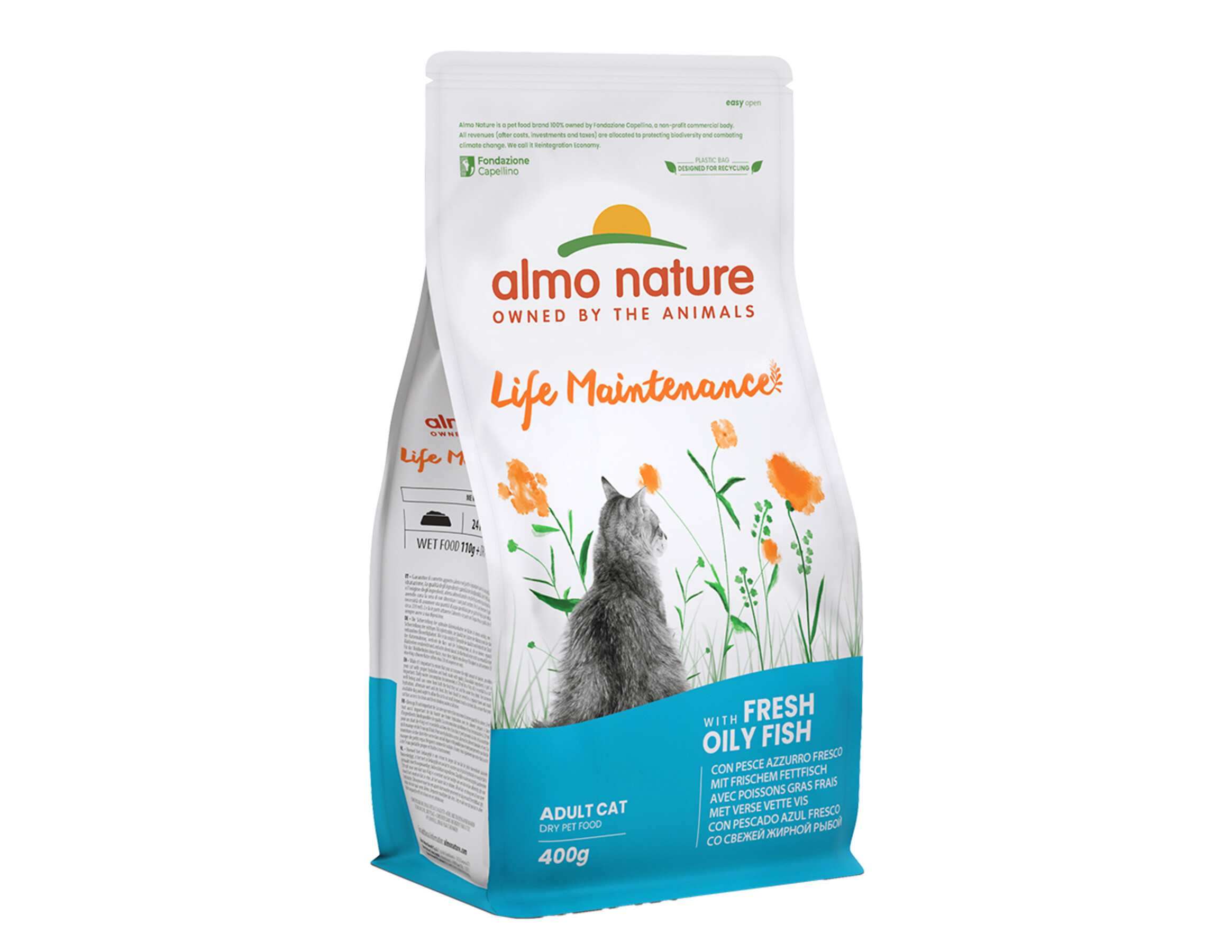 Holistic Cats 400 g Verse Vette Vis + Rijst