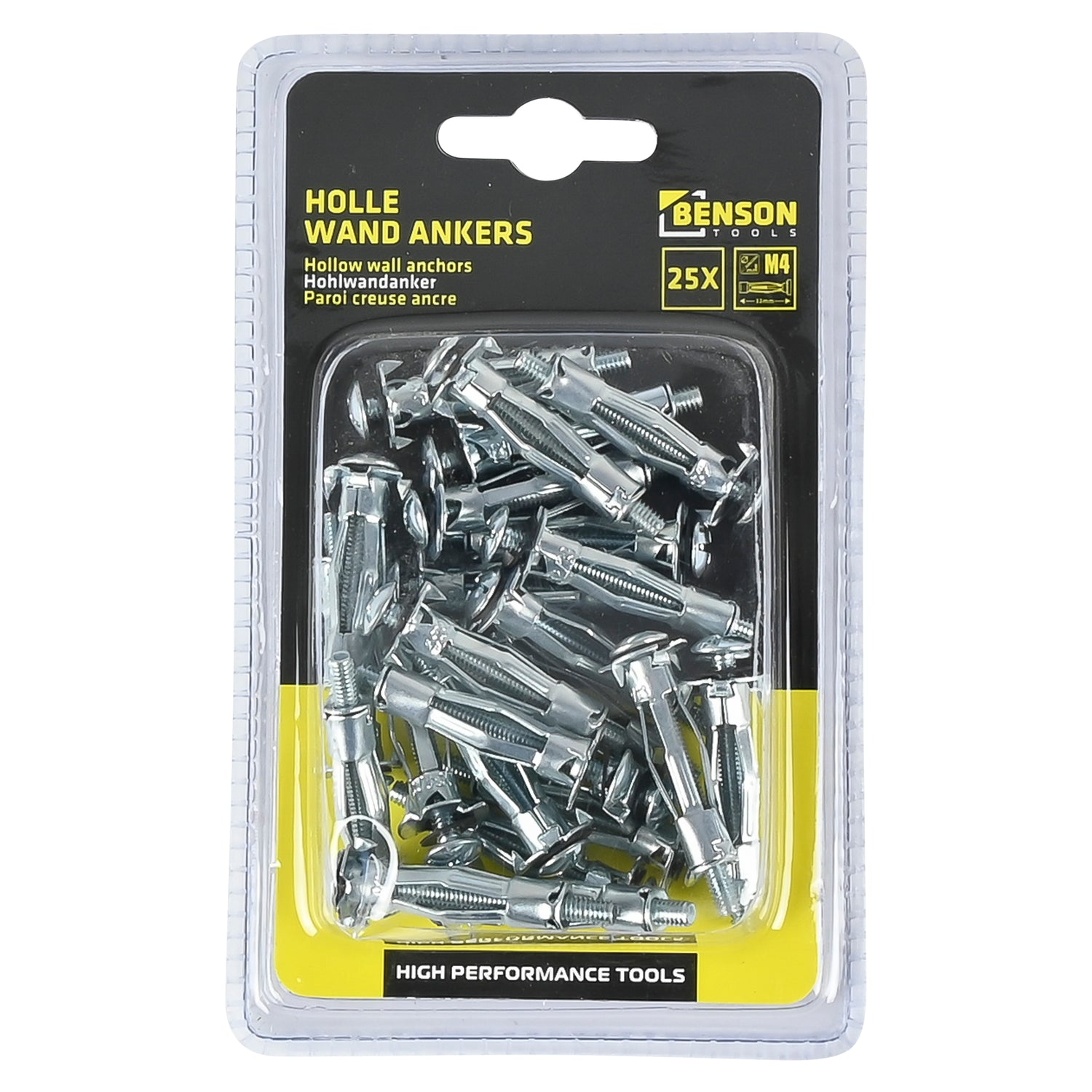 Holle Wand Ankers M4x32mm 5