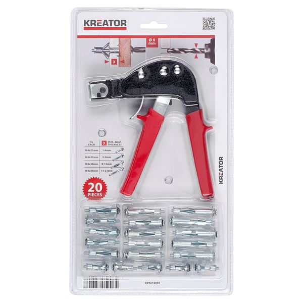 Holle Wand Pluggen Tang 21delig