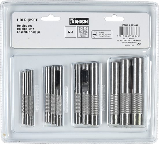 Holpijpset 12dlg 3