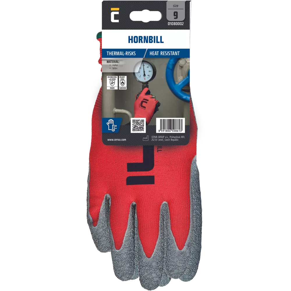Hornbill Handshoen Heat Resistant Blister - 10 5