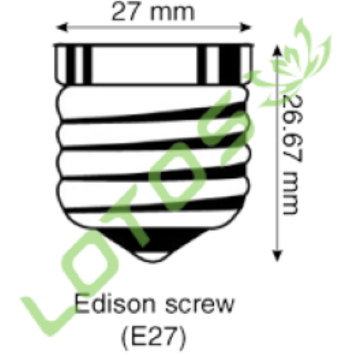 Horoz Led Bollamp E27 15w 6400k 2