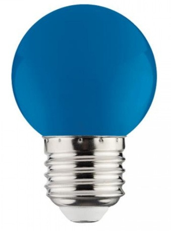 Horoz Led E27 Blauw 1w 2