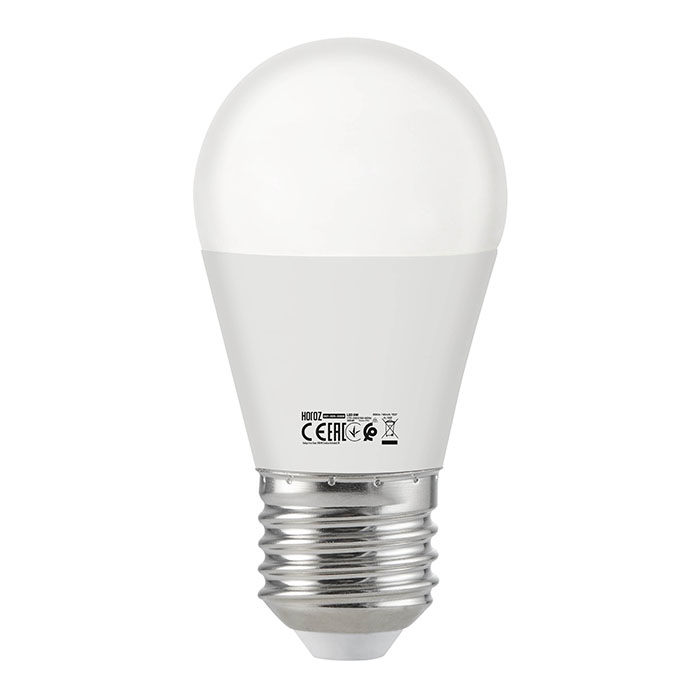 Horoz Led Kogellamp E27 6w 3000k