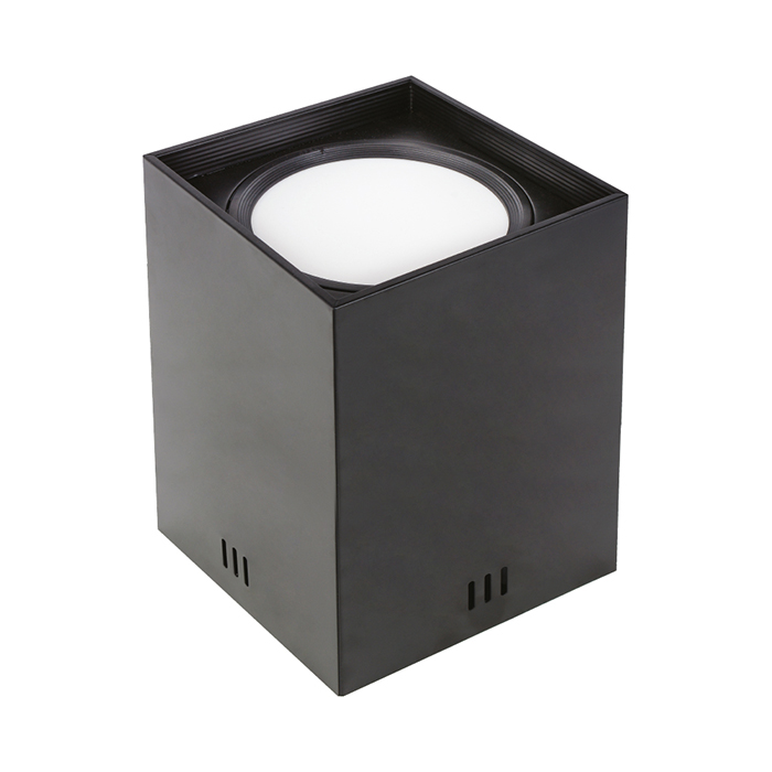 Horoz Sandra-15xl Vierkant Led Downlight 15w Zwart 4200k