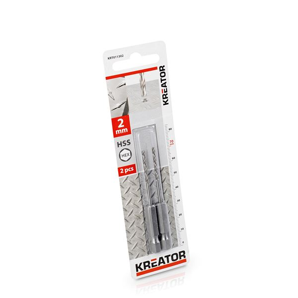 Hss Metaalboor 2mmx2