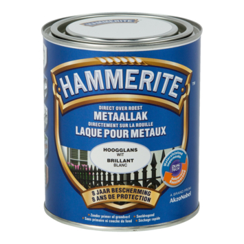 Ht Hoogglanslak Wit 750 ml