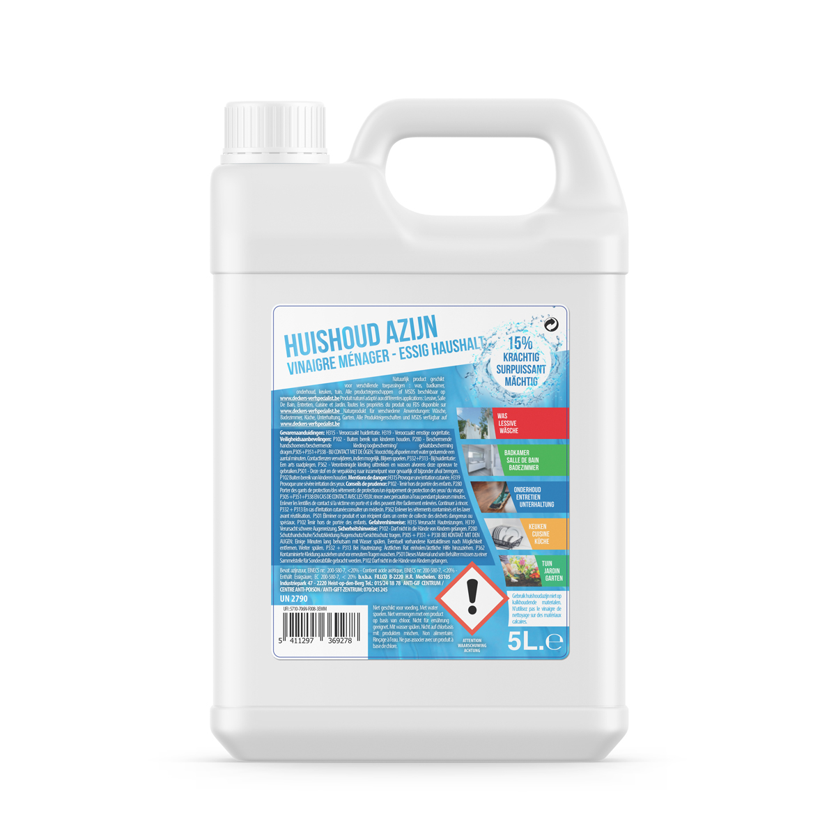 Huishoud Azijn 5 l