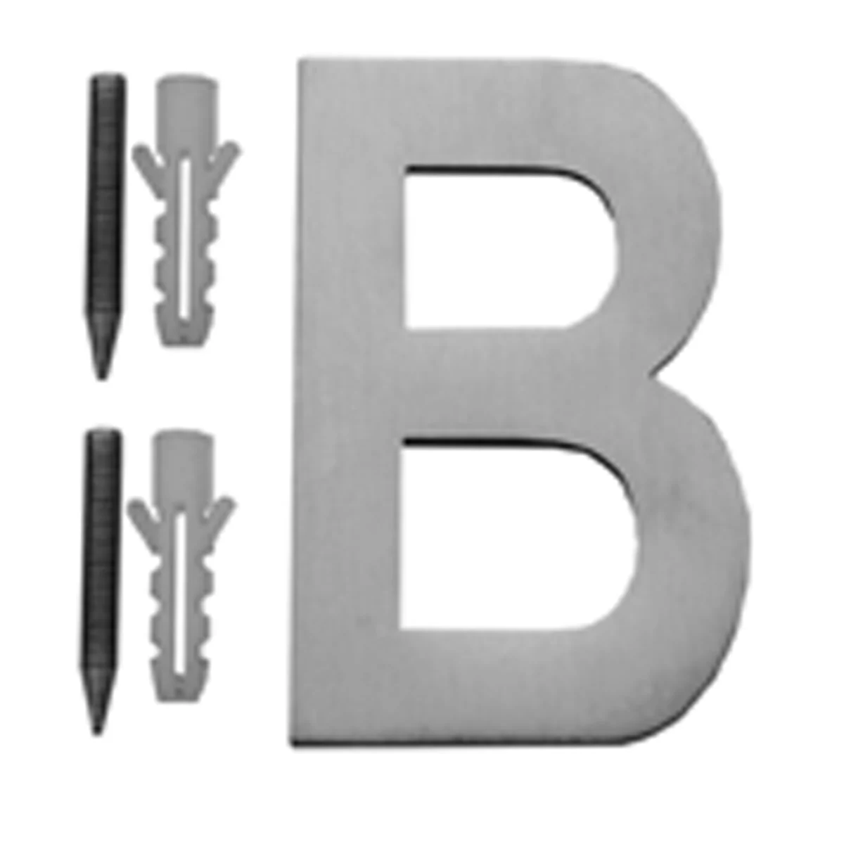 Huisletter, Rvs, Onzichtb.bev. C