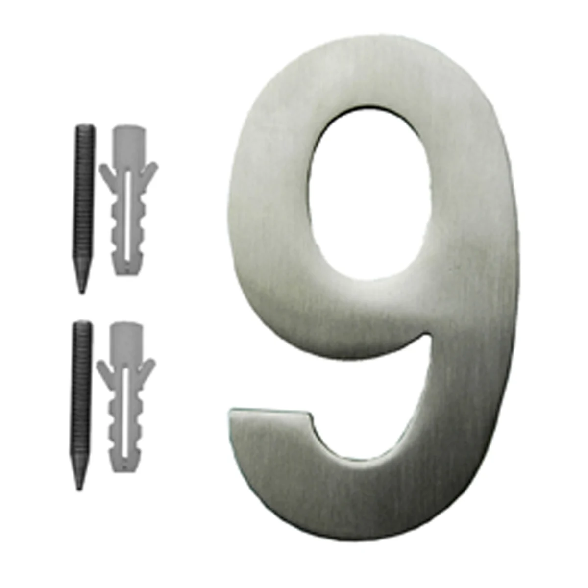 Huisnummer, Rvs, Onzichtb.bev. 2
