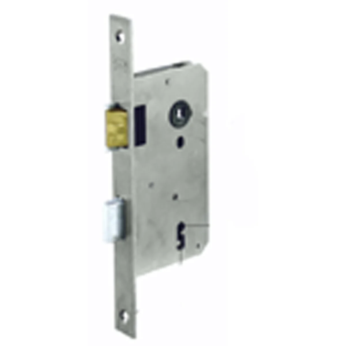 Insteekslot, 1 Sleutel, Links 85x55mm