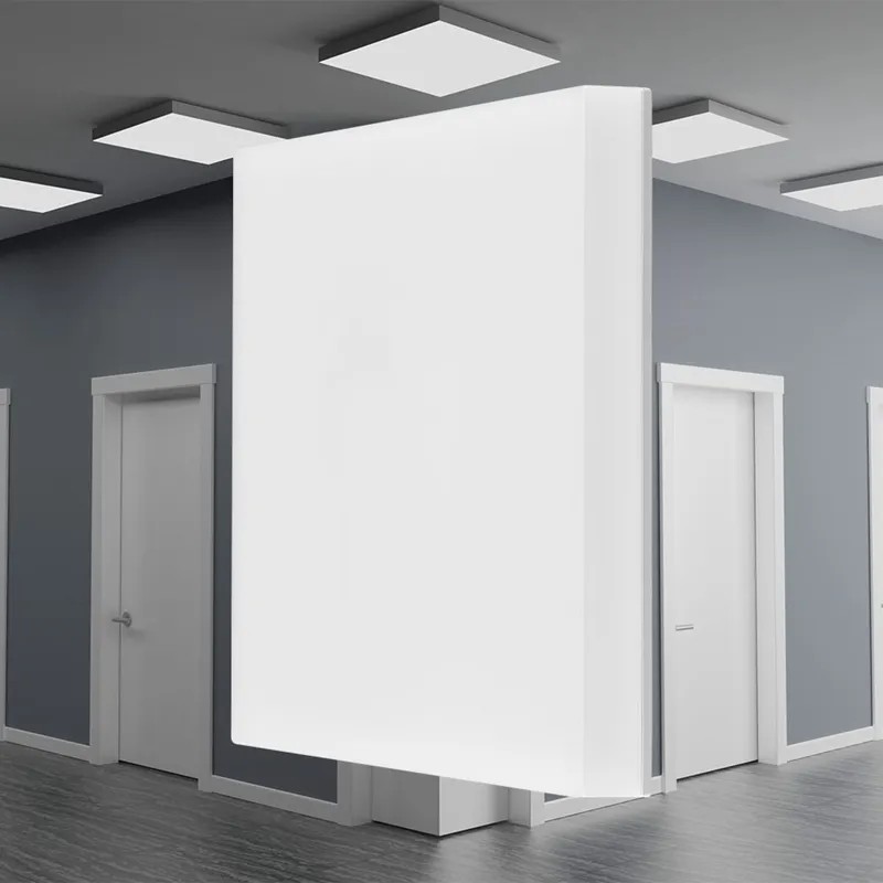 Jade Vierkant Plaffonier Led 20w 6000k 2