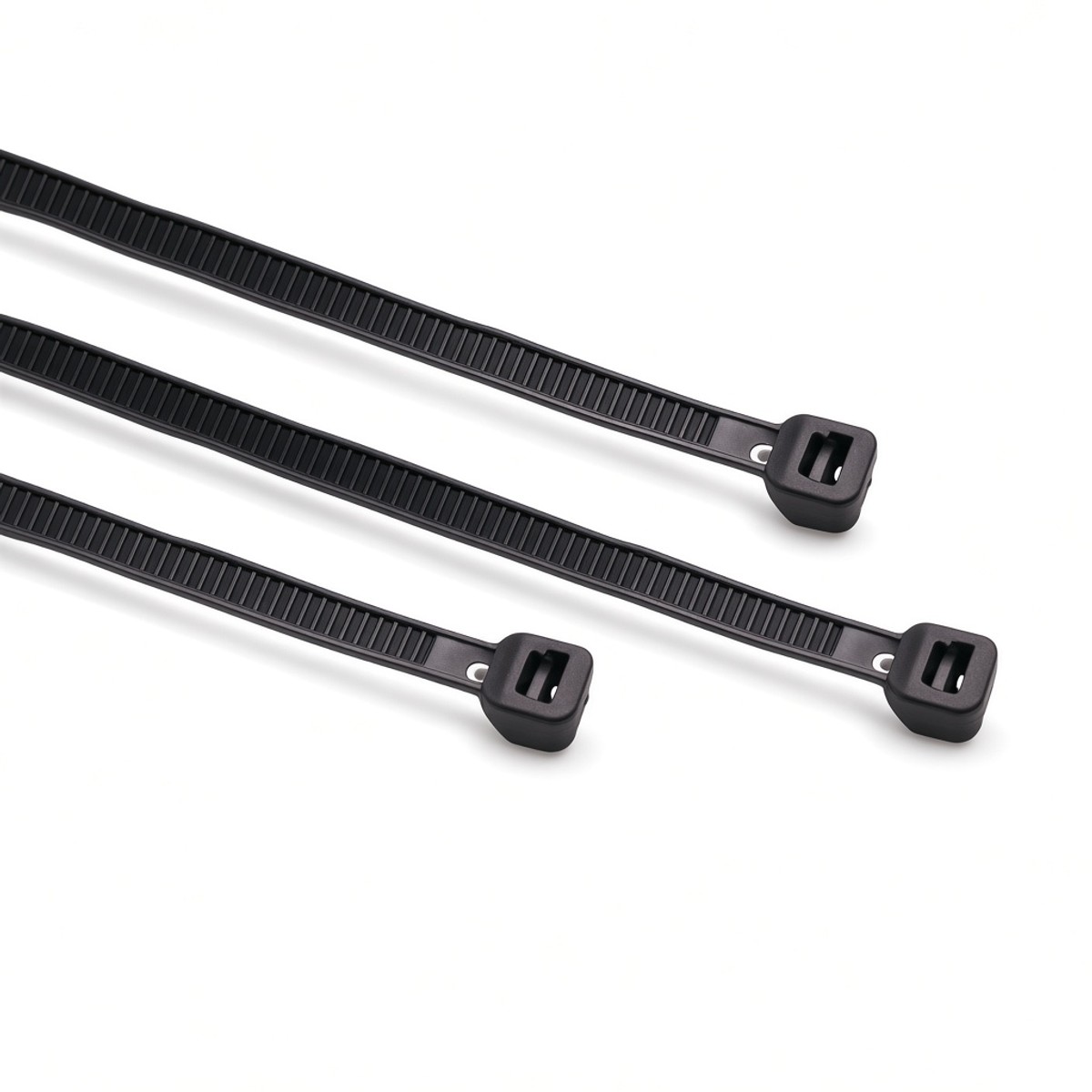 Kabelbinderset 360 mm X 7,5 mm Black 100 Pcs Bag