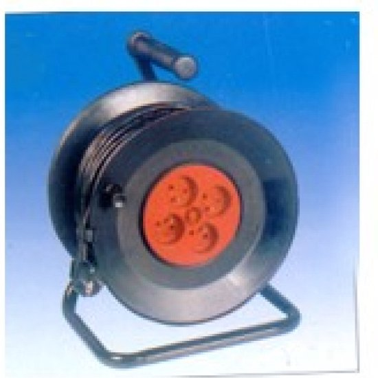 Kabelhaspel met 50 m Kabel 3x1.5mm2