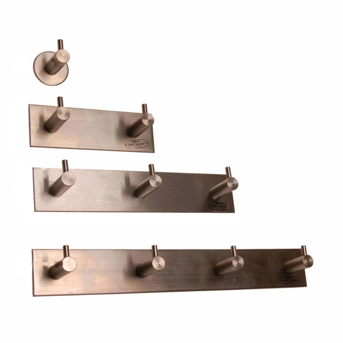 Kapstokhaak, Wit 12 mm