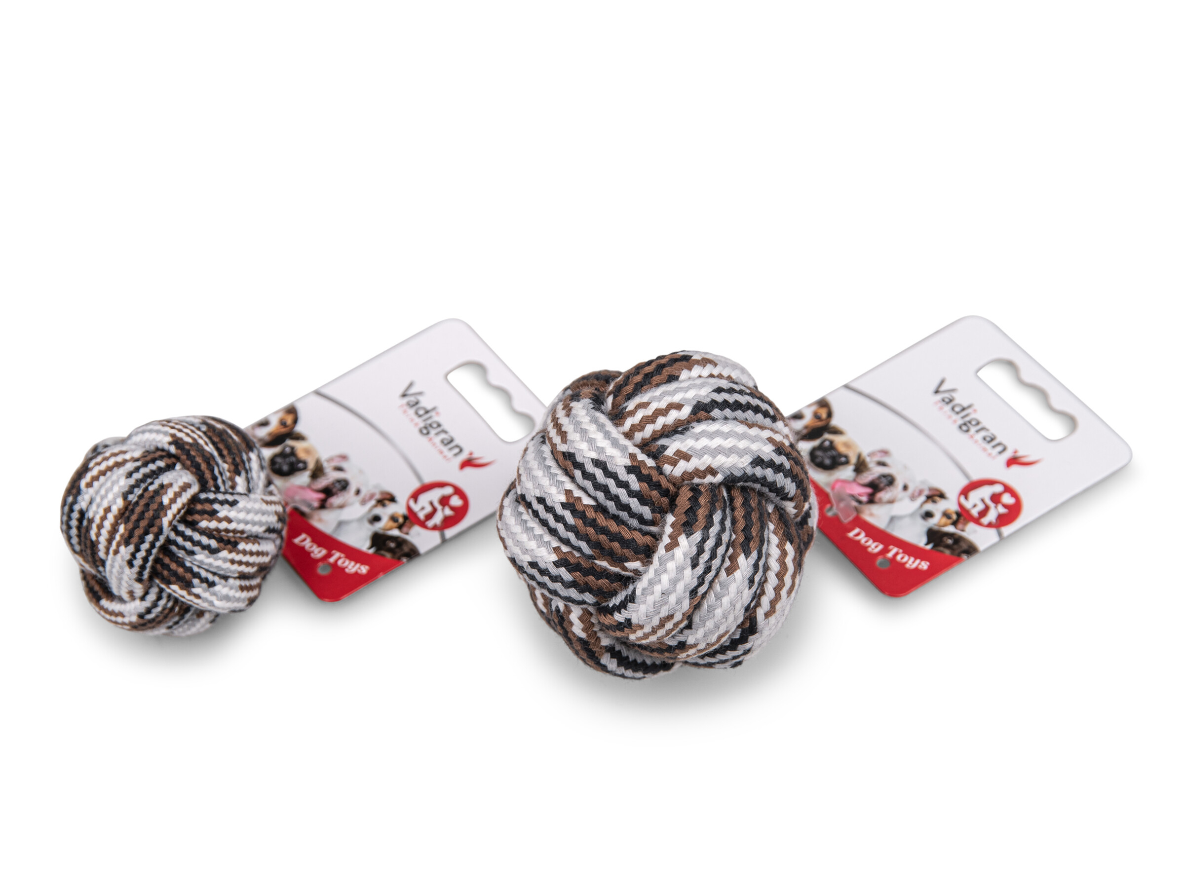 Katoenen Bal Bruin 120 g 8 cm 2