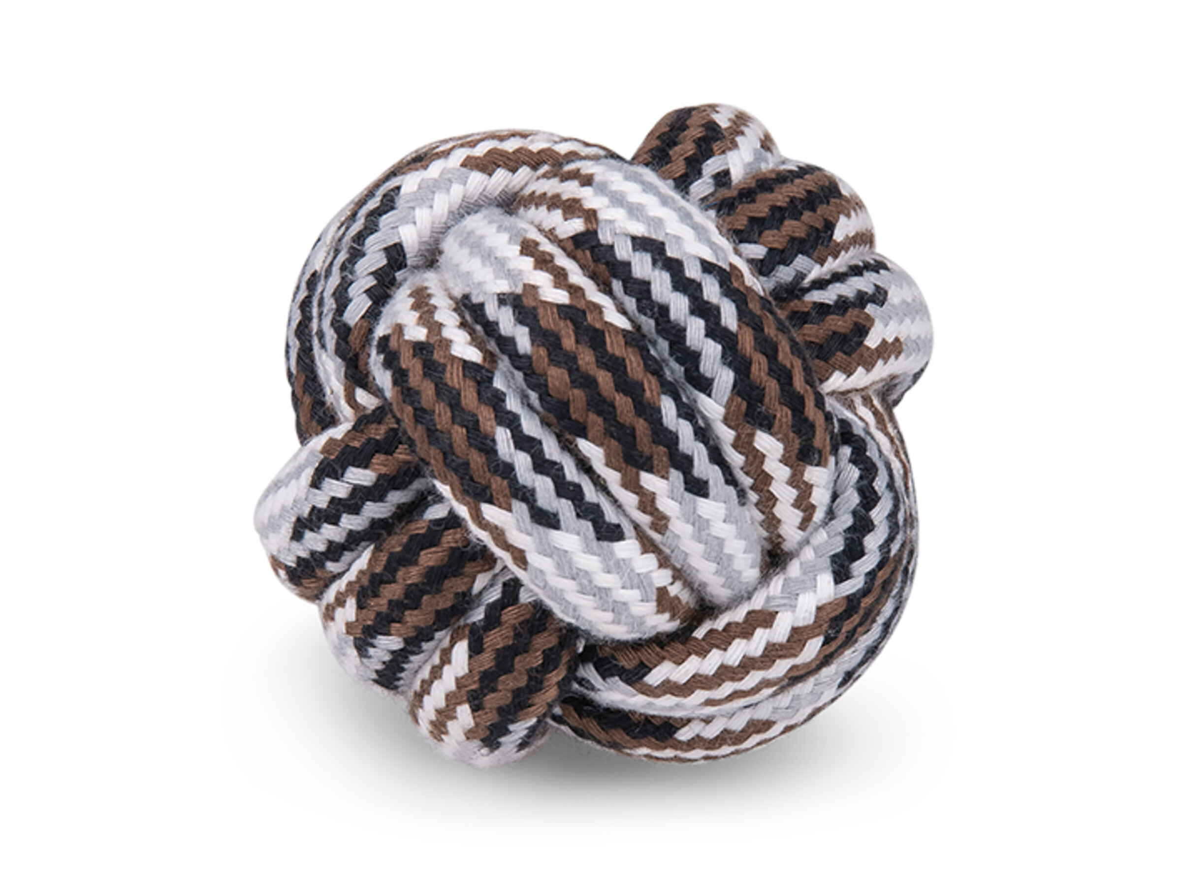 Katoenen Bal Bruin 120 g 8 cm