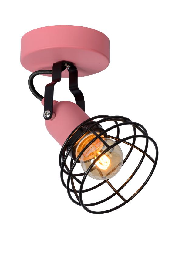 Kinder-Roze-1xe27-60w-Metaal