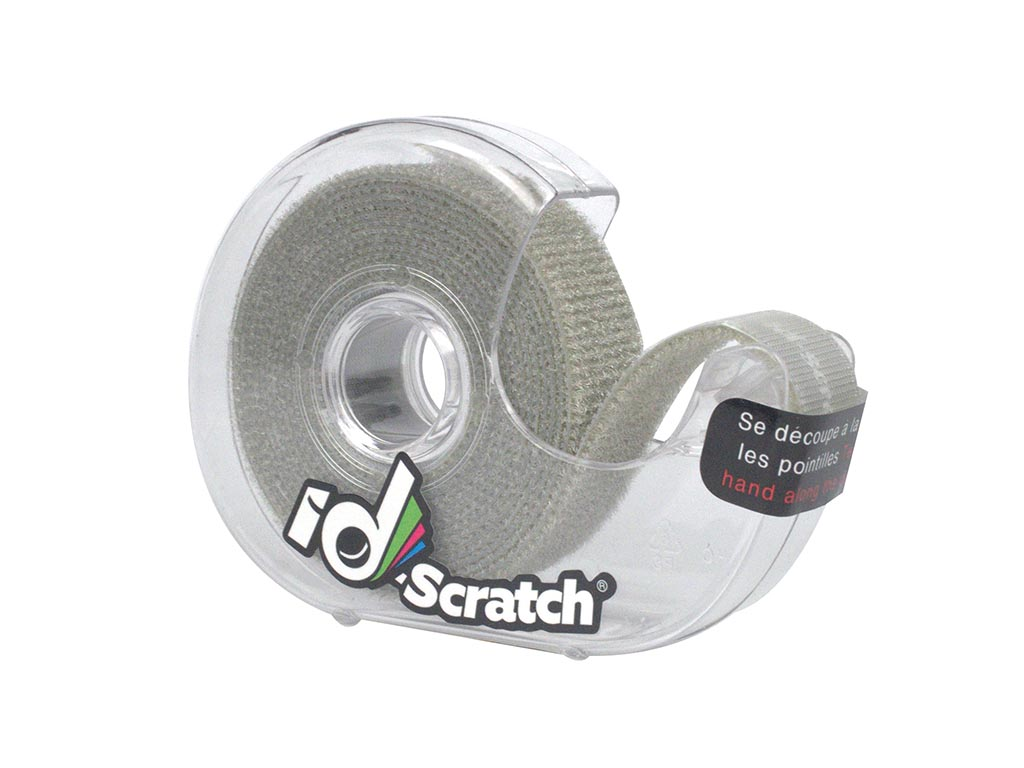 Klittenband Rol Grijs 2 cm X 2 m 2