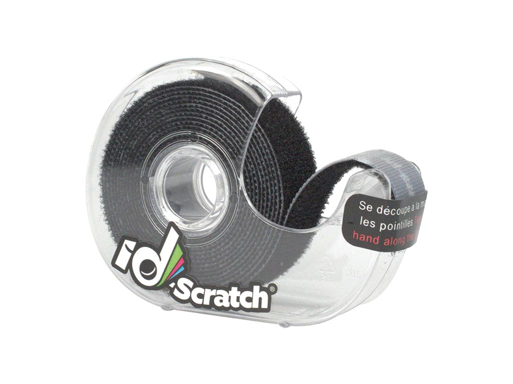 Klittenband Rol Zwart 2 cm X 2 m 2
