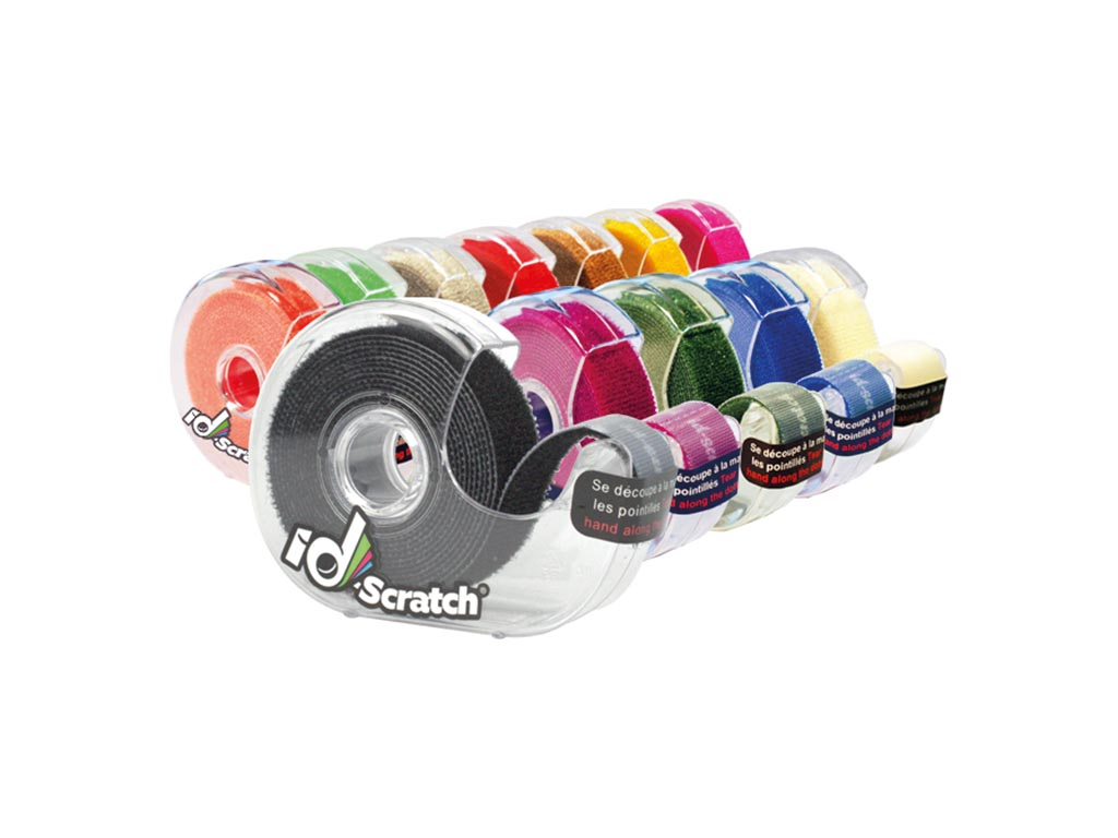 Klittenband Rol Zwart 2 cm X 2 m 4