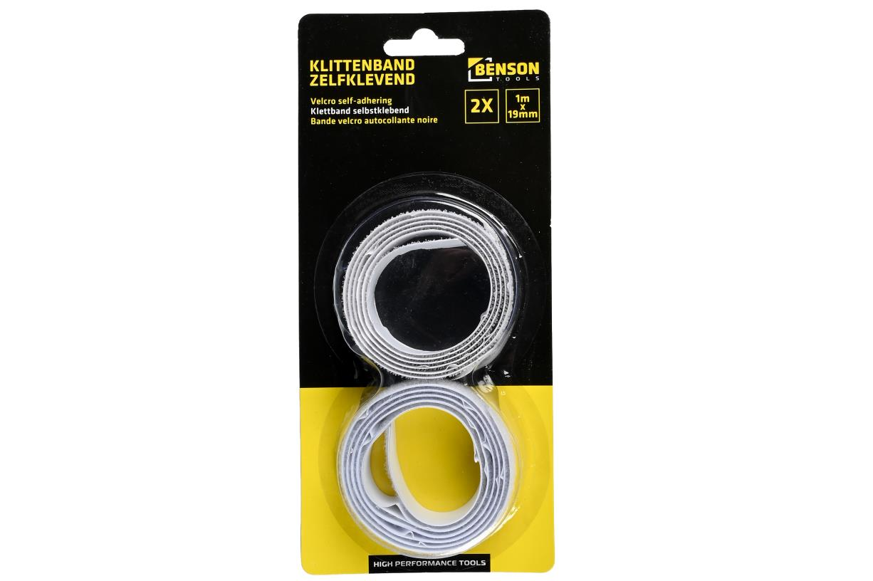 Klittenband Zelfklevend Wit 5