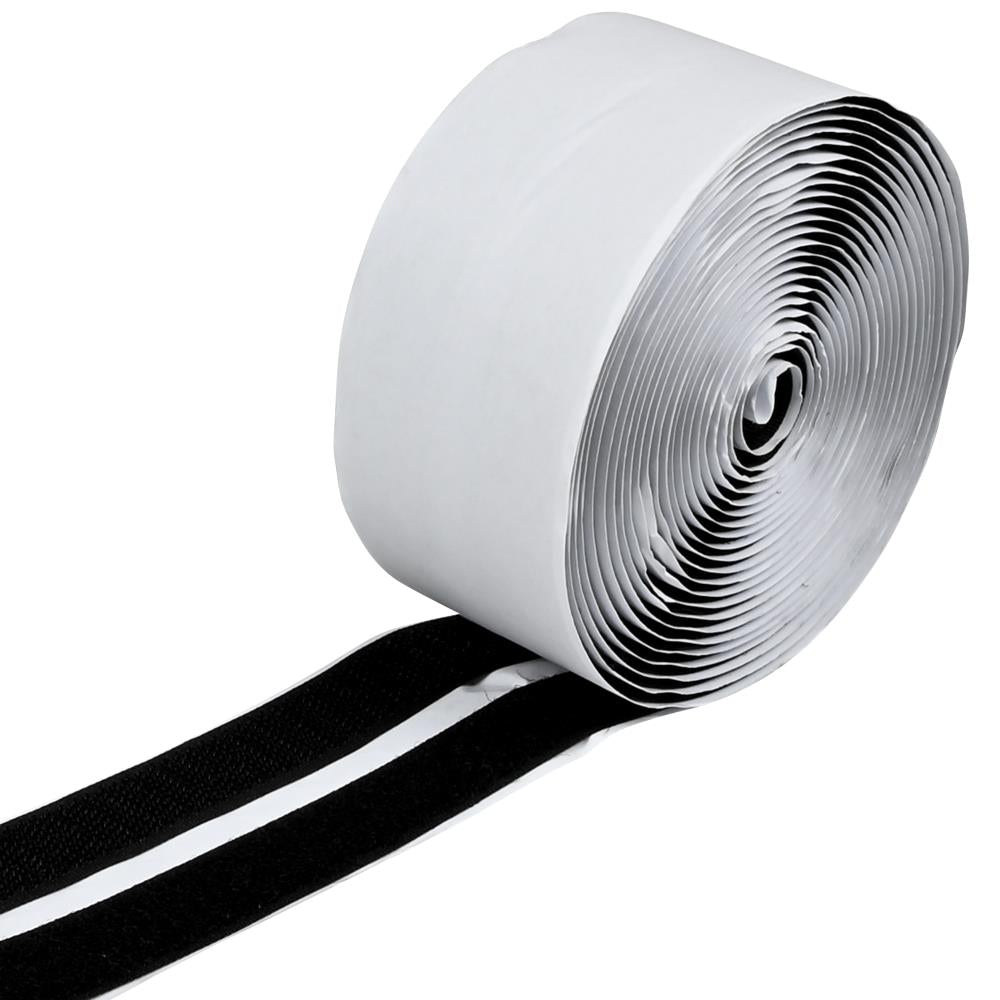 Klittenband Zelfklevend Zwart 19 mm X 4.5 m 3