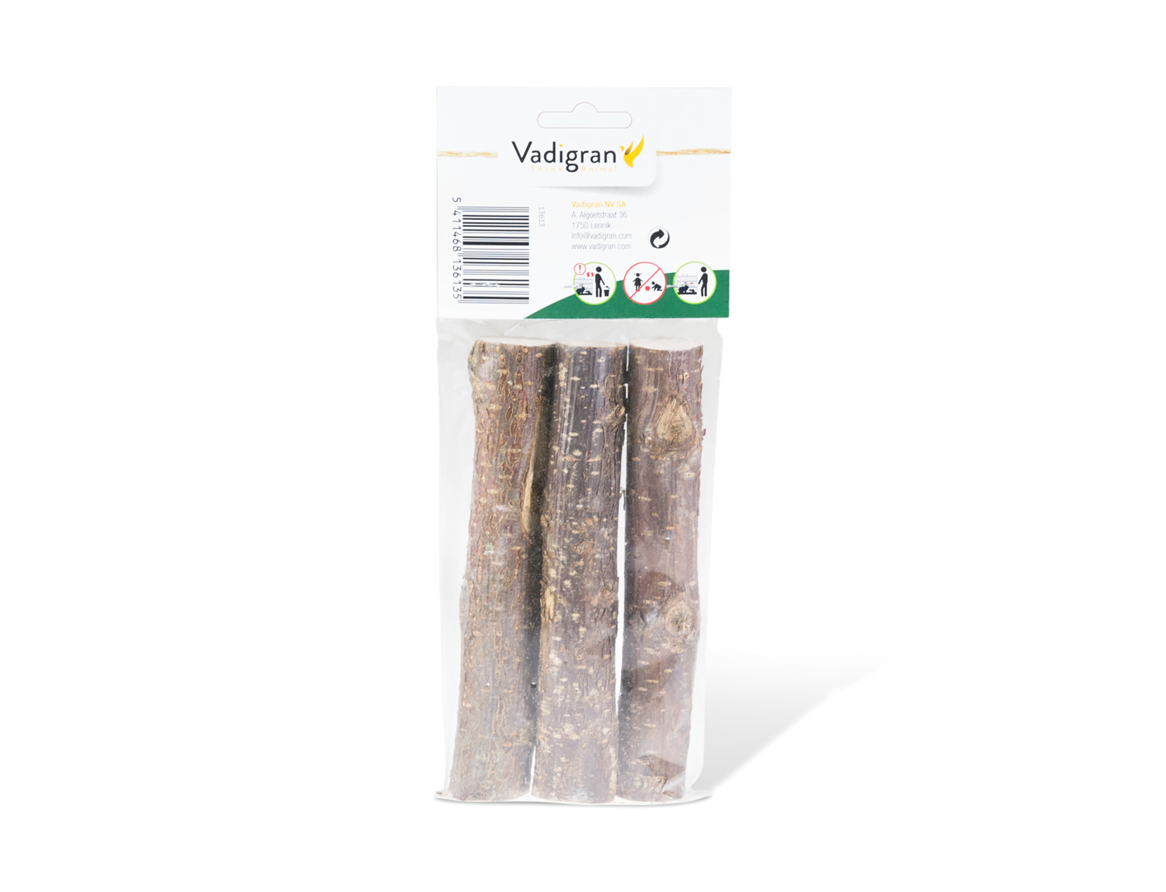 Knaaghout Hazelnoot 15 cm (3pcs) 4