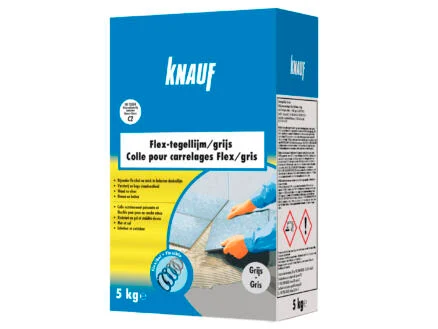 Knauf Flex Tegellijm Grijs 5 kg