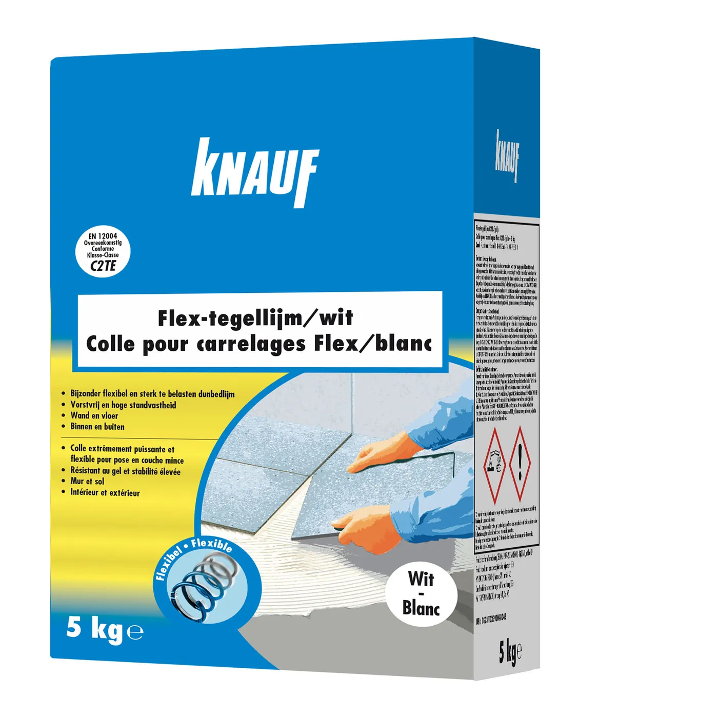 Knauf Flex Tegellijm Wit 5 kg