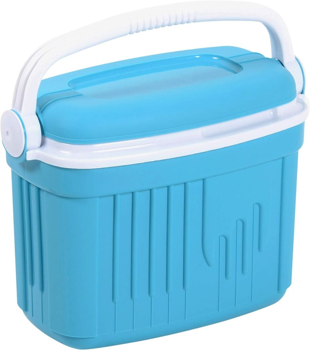 Eda Koelbox 8 Liter Turkoois/wit