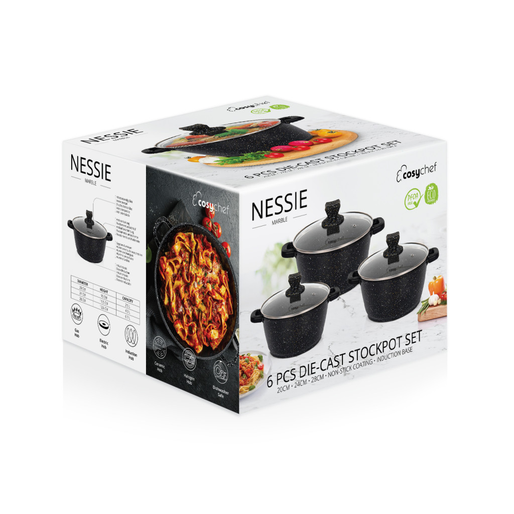 Kookpot Set Nessie 20+24+28 cm 4