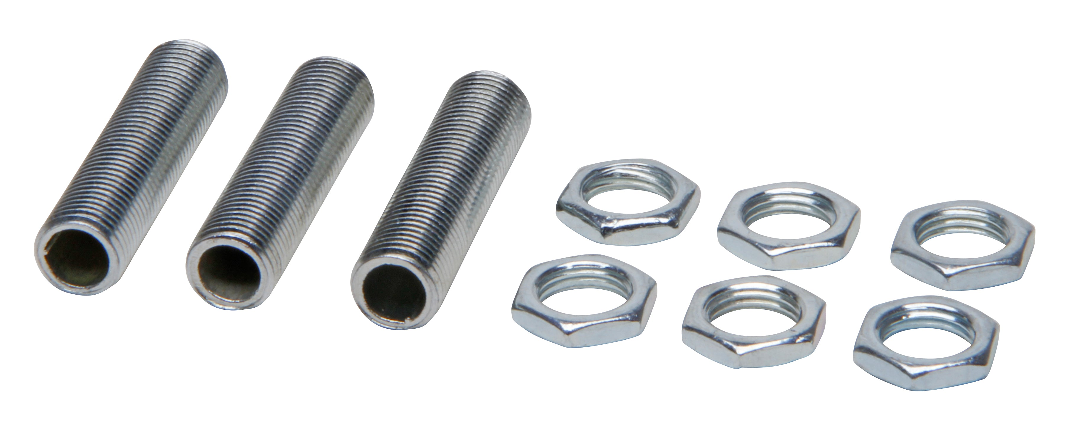 Kopp Buisnippel 3/8 3st + Moeren 6st