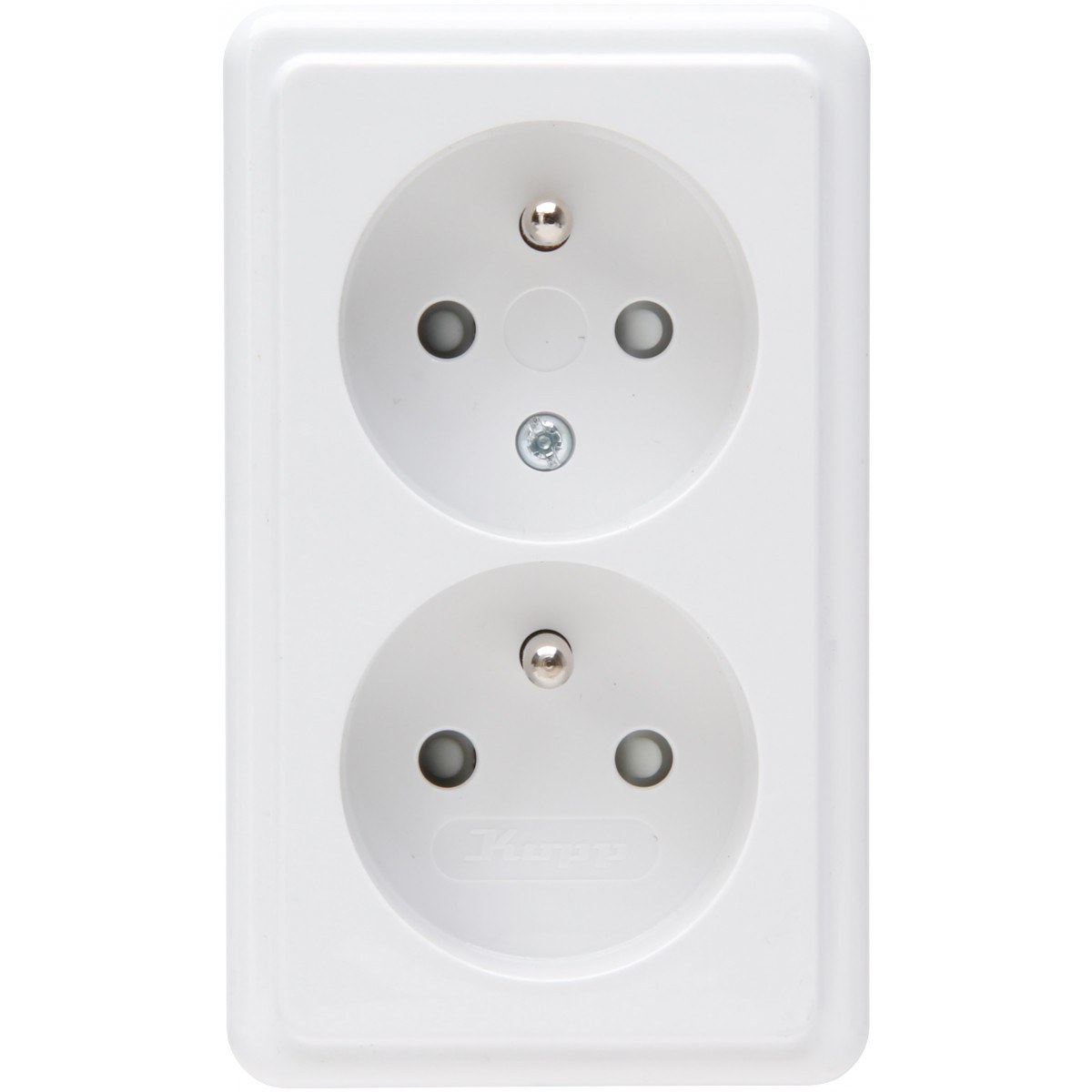 Kopp Opbouw Indoor Dubbele Wandcontactdoos 2v