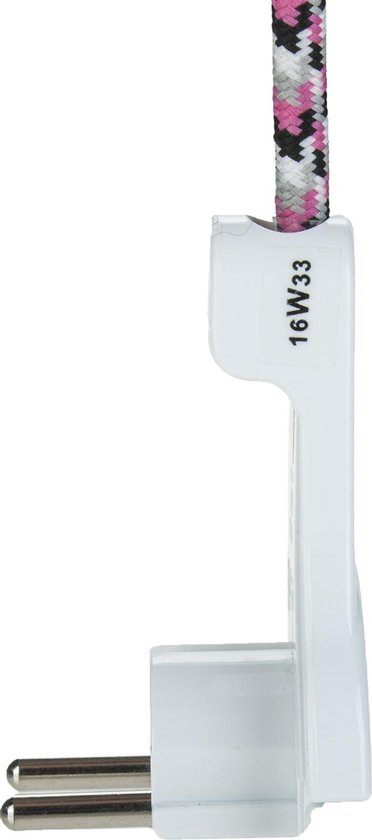 Kopp Stekker Extra Plat Wit 3