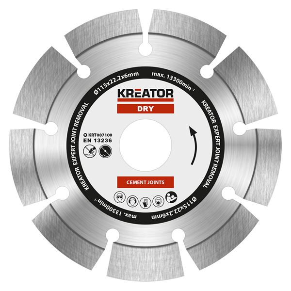Kreator Cementvoegen 115 mm