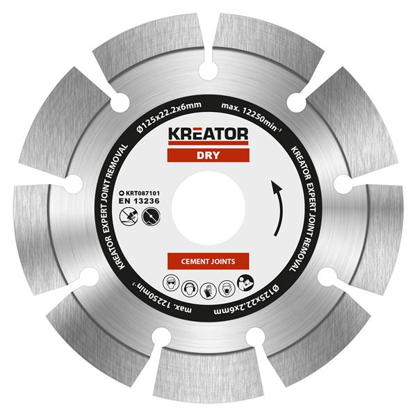 Kreator Cementvoegen 125 mm