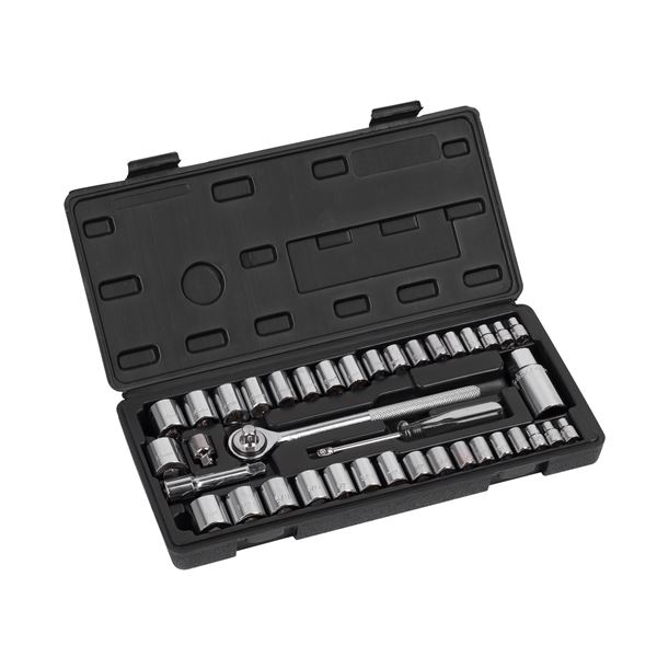 Kreator Dopsleutelset 1/4 3/8 39st