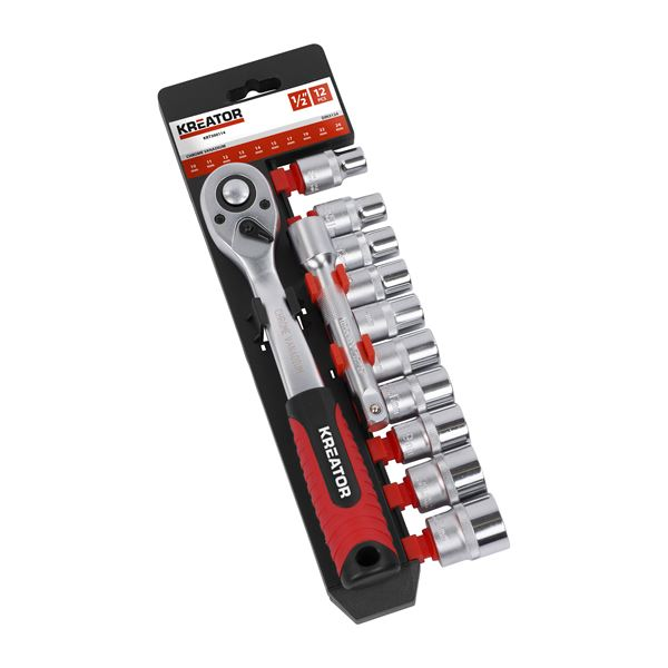 Kreator Dopsleutelset 12dlg 1/2