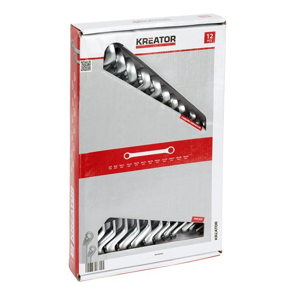 Kreator Ringsleutelset 12dlg 6-32 mm