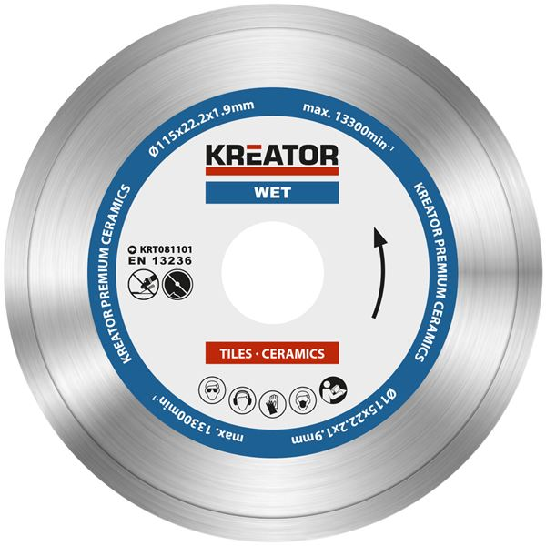 Kreator Slijpschijf Ceramic 115 mm Nat