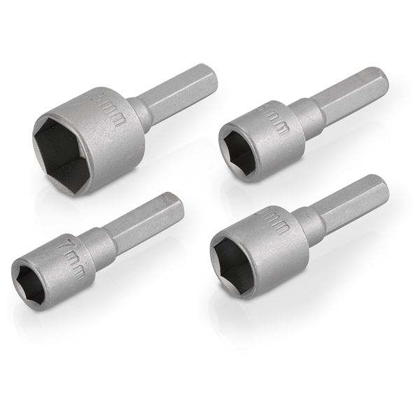 Kreator Steun van Dopsleutel Bits 4st