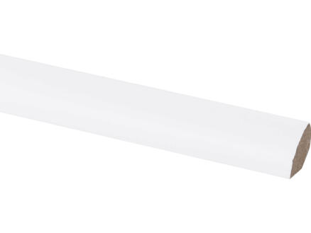 Kwartrond Profiel Wit 260 cm