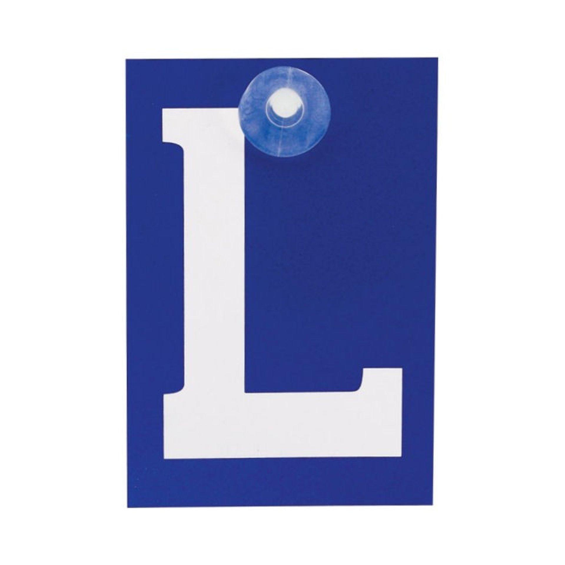 l-Teken Ps met Zuignap / Blister