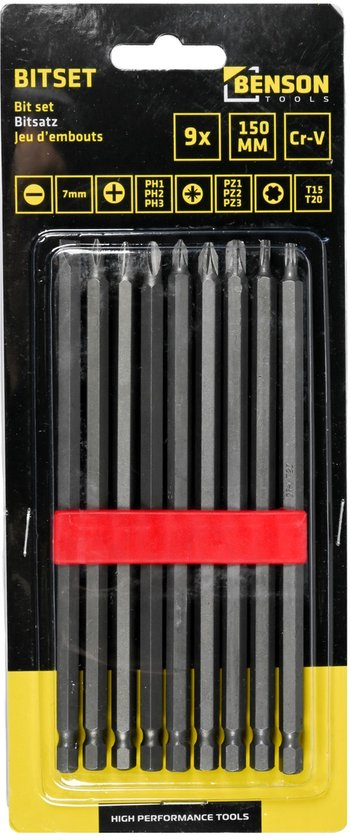 Lange Bit Set 9dlg 4