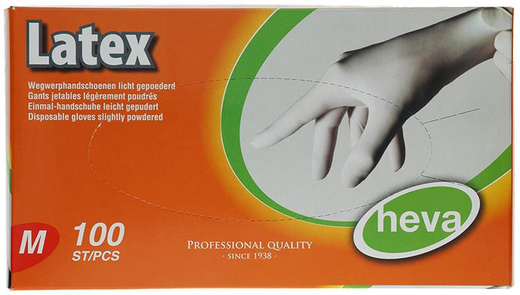 Latexhandschoenen Medium - 100 St. Vzb 417003 (10) 3