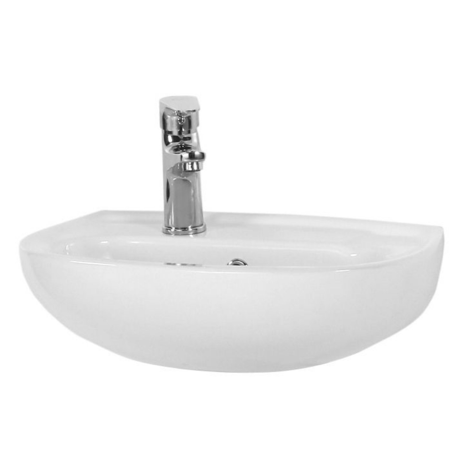 Lavabo Fontein Wit met Kraangat