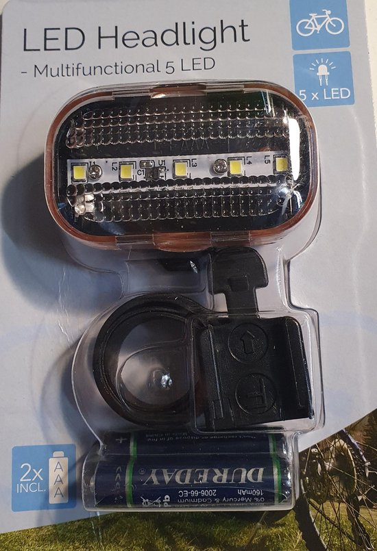 Led Fietslicht voor 3