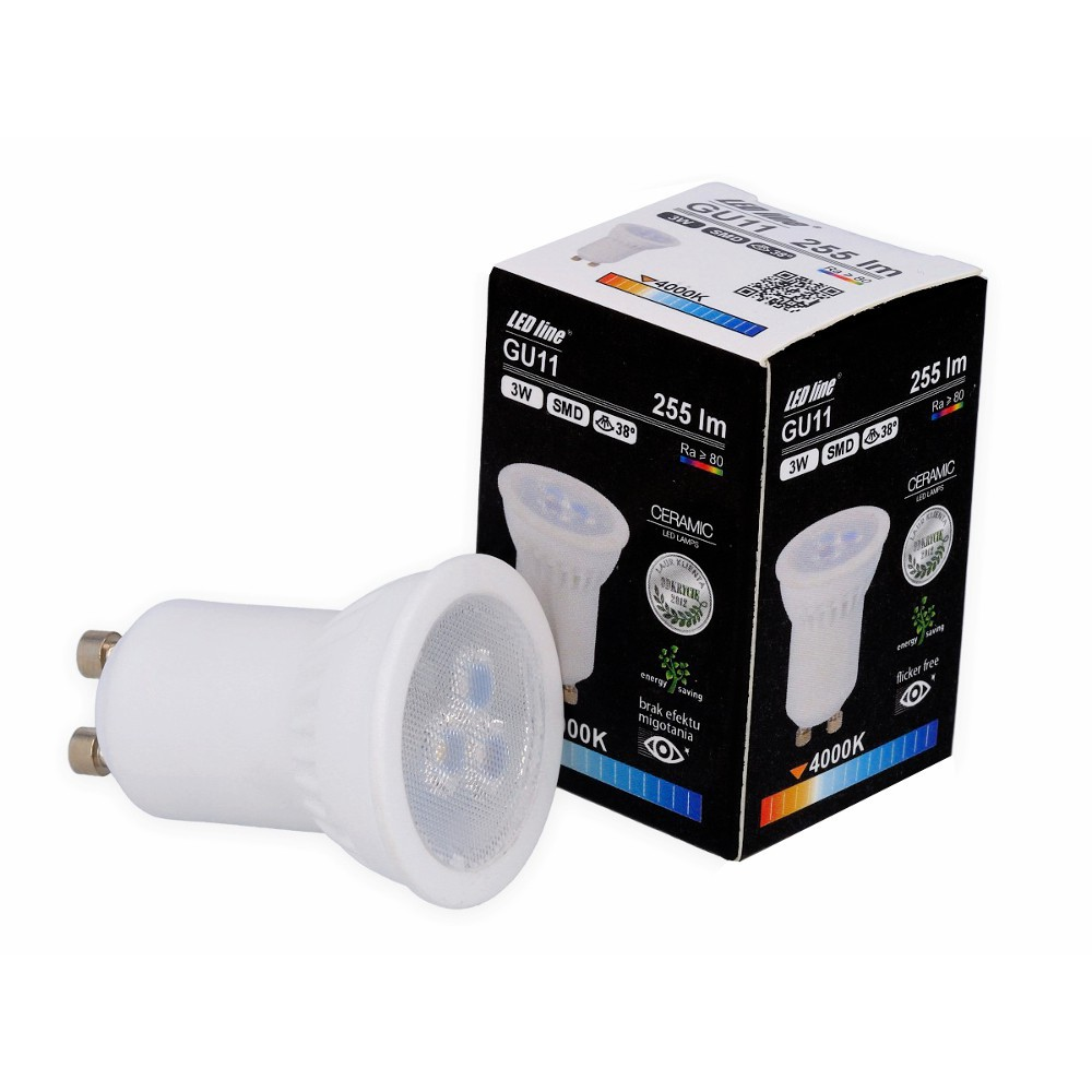 Led Gu10 4w 3000k Klein